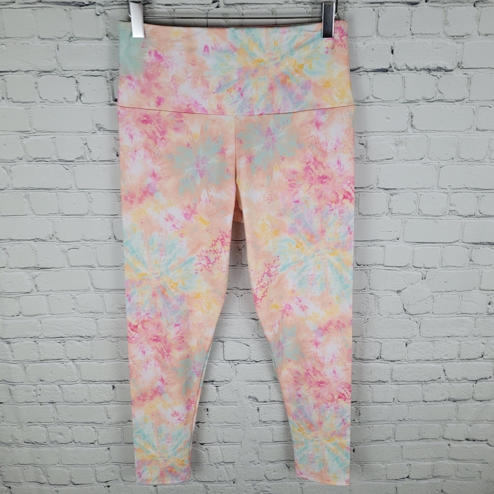 ONZIE | Rosé All Day pastel tie-dye high waist workout athletic leggings